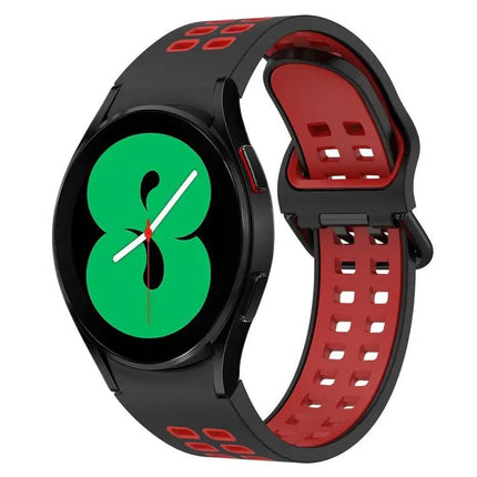 Two-Tone Breathable Silicone Band For Galaxy Watch 40/46mm