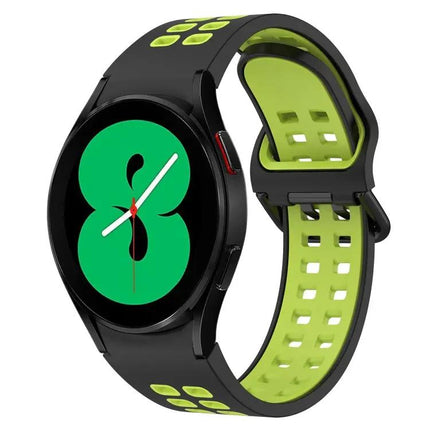 Two-Tone Breathable Silicone Band For Galaxy Watch 40/46mm