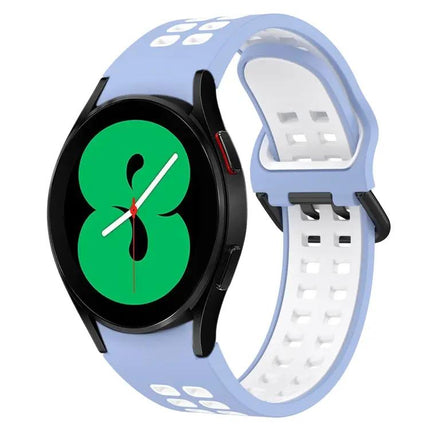 Two-Tone Breathable Silicone Band For Galaxy Watch 40/46mm
