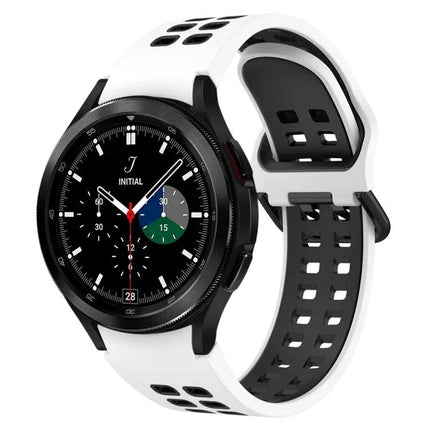 Two-Tone Breathable Silicone Band For Galaxy Watch 40/46mm