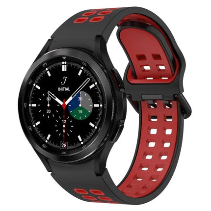 Two-Tone Breathable Silicone Band For Galaxy Watch 40/46mm