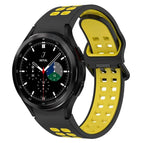 For Samsung  Galaxy Watch 4 Classic 46mm / Black + Yellow