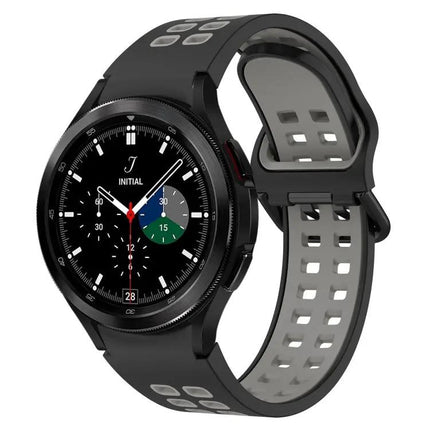 Two-Tone Breathable Silicone Band For Galaxy Watch 40/46mm