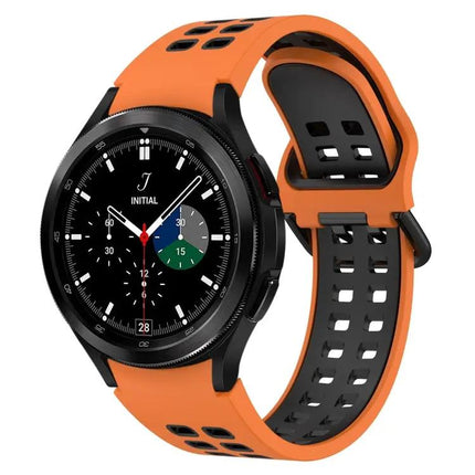 Two-Tone Breathable Silicone Band For Galaxy Watch 40/46mm