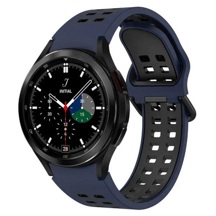 Two-Tone Breathable Silicone Band For Galaxy Watch 40/46mm