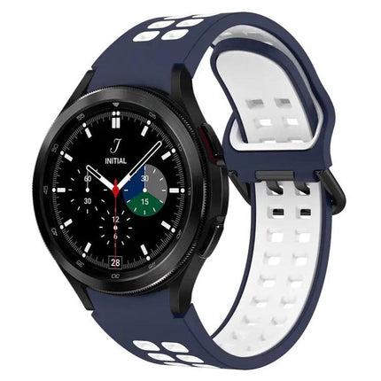 Two-Tone Breathable Silicone Band For Galaxy Watch 40/46mm