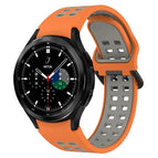 For Samsung  Galaxy Watch 4 Classic 42mm / Orange + Gray