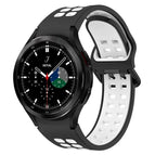 For Samsung  Galaxy Watch 4 Classic 42mm / Black + White