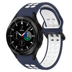For Samsung  Galaxy Watch 4 Classic 42mm / Midnight Blue + White