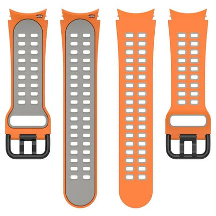 Two-Tone Breathable Silicone Band for Galaxy Watch 5/5 Pro