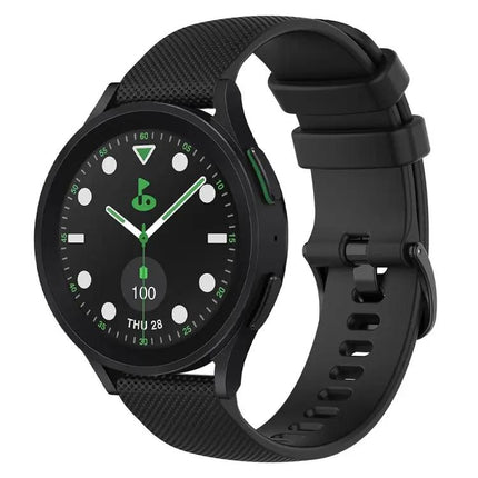 20mm Checkered Silicone Band For Samsung Galaxy Watch 5