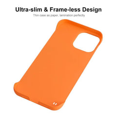 Sleek Matte Frameless Protective Case for iPhone 15 Pro Max