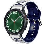 For Samsung Galaxy Watch 6 Classic 47mm / White+Blue
