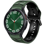 For Samsung Galaxy Watch 6 Classic 47mm / Army Green+Black