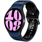 For Samsung Galaxy Watch 6 44mm / Dark Blue+Black