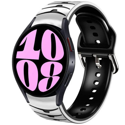Curved Texture Silicone Watch Band For Galaxy Watch 6 40mm