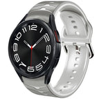 For Samsung Galaxy Watch 6 Classic 43mm / Grey+White