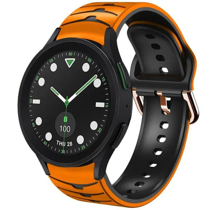 Curved Texture Silicone Band for Samsung Galaxy Watch 5 Pro