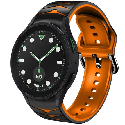 Curved Texture Silicone Band for Samsung Galaxy Watch 5 Pro