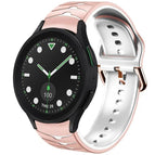 For Samsung Galaxy watch 5 Golf Edition / Pink+White