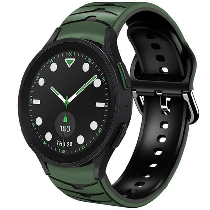 Curved Silicone Watch Band For Samsung Galaxy Watch5 Golf