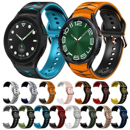Curved Texture Silicone Band for Samsung Galaxy Watch 5 Pro