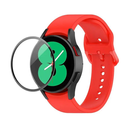 Silicone Strap and PMMA Screen Kit for Galaxy Watch4 40mm