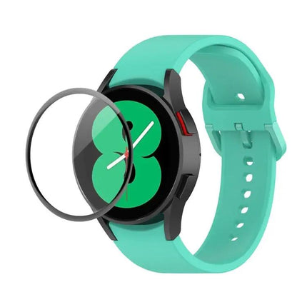 Silicone Strap and PMMA Screen Kit for Galaxy Watch4 40mm