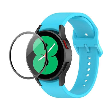Silicone Strap and PMMA Screen Kit for Galaxy Watch4 40mm