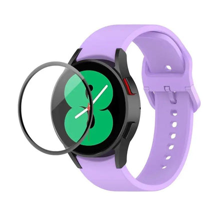 Silicone Strap and PMMA Screen Kit for Galaxy Watch4 40mm