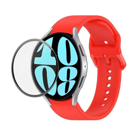 Samsung Galaxy Watch6 44mm Silicone Strap Kit PMMA Screen