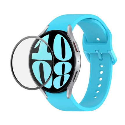 Samsung Galaxy Watch6 44mm Silicone Strap Kit PMMA Screen