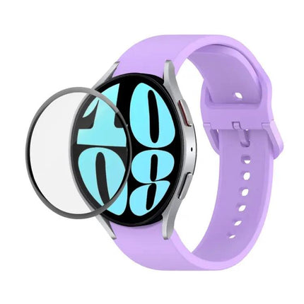 Samsung Galaxy Watch6 44mm Silicone Strap Kit PMMA Screen