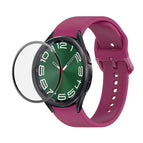 For Samsung Galaxy Watch6 Classic 43mm / Wine Red
