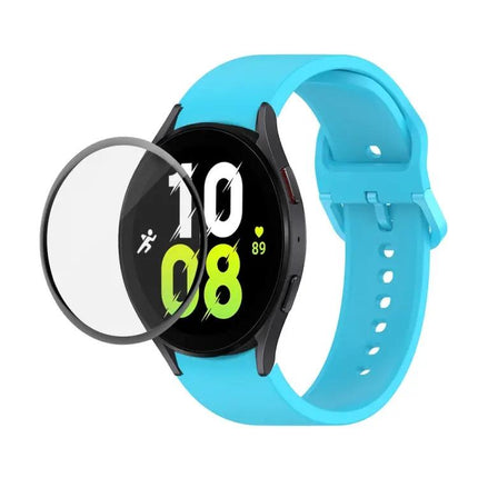 Galaxy Watch5 40mm Silicone Strap And PMMA Protector Kit
