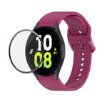 For Samsung Galaxy Watch5 44mm / Wine Red