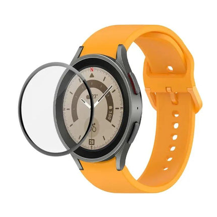 Silicone Strap And PMMA Protector Kit For Watch5 Pro 45mm