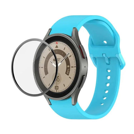 Silicone Strap And PMMA Protector Kit For Watch5 Pro 45mm