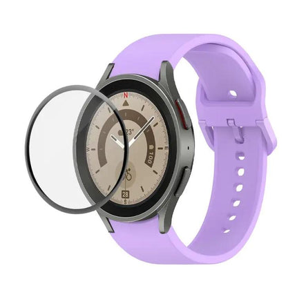 Silicone Strap And PMMA Protector Kit For Watch5 Pro 45mm