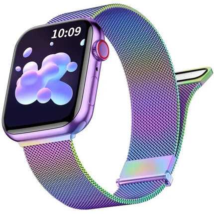 Milanese Double Magnetic Stainless Steel Apple Watch Band