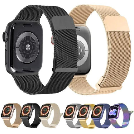 Double Magnetic Milan Steel Mesh Band Apple Watch 38/42mm