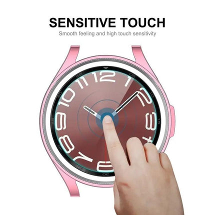 ENKAY TPU Case 9H Glass for Galaxy Watch6 Classic 43/47mm