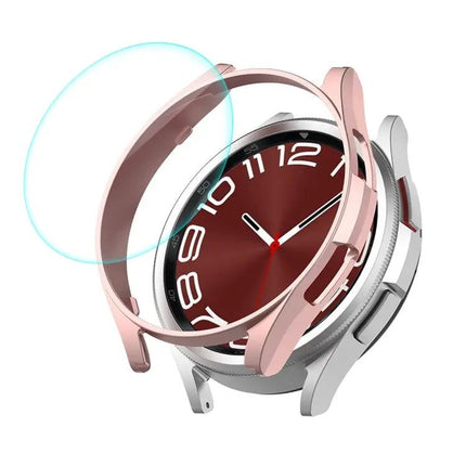 Galaxy Watch6 Classic 43mm Hard PC Case With 9H 0.2mm Glass