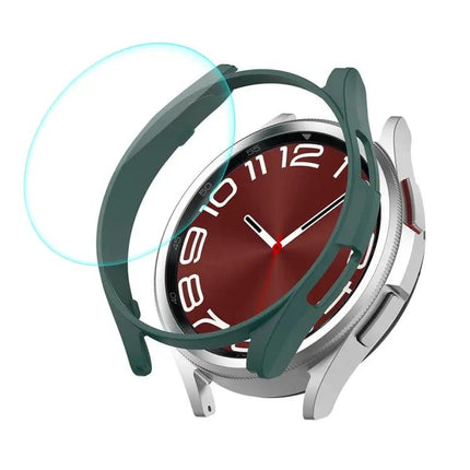 Galaxy Watch6 Classic 43mm Hard PC Case With 9H 0.2mm Glass