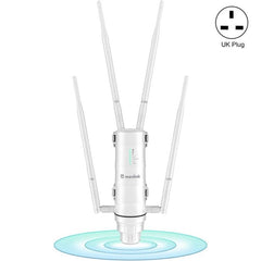 WAVLINK AC1200 Outdoor WiFi Extender with 4x7dBi Antennas - Weatherproof Wireless Router