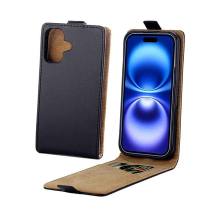 Durable Leather Flip Case For Daily Phone Essentials And Everyday Protection On The Go