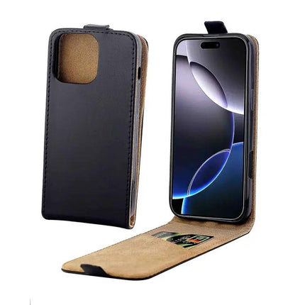 Durable Leather Flip Case For Daily Phone Essentials And Everyday Protection On The Go