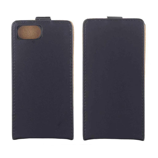 Durable Leather Flip Case For Daily Phone Essentials And Everyday Protection On The Go - black leather flip cover with snug fit, camera cutout and secure closure