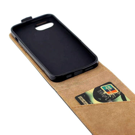 Durable Leather Flip Case For Daily Phone Essentials And Everyday Protection On The Go - brown leather wallet flip with card pocket and snug phone shell