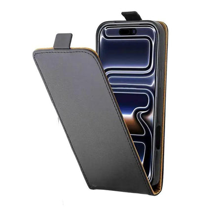 Durable Leather Flip Case For Daily Phone Essentials And Everyday Protection On The Go